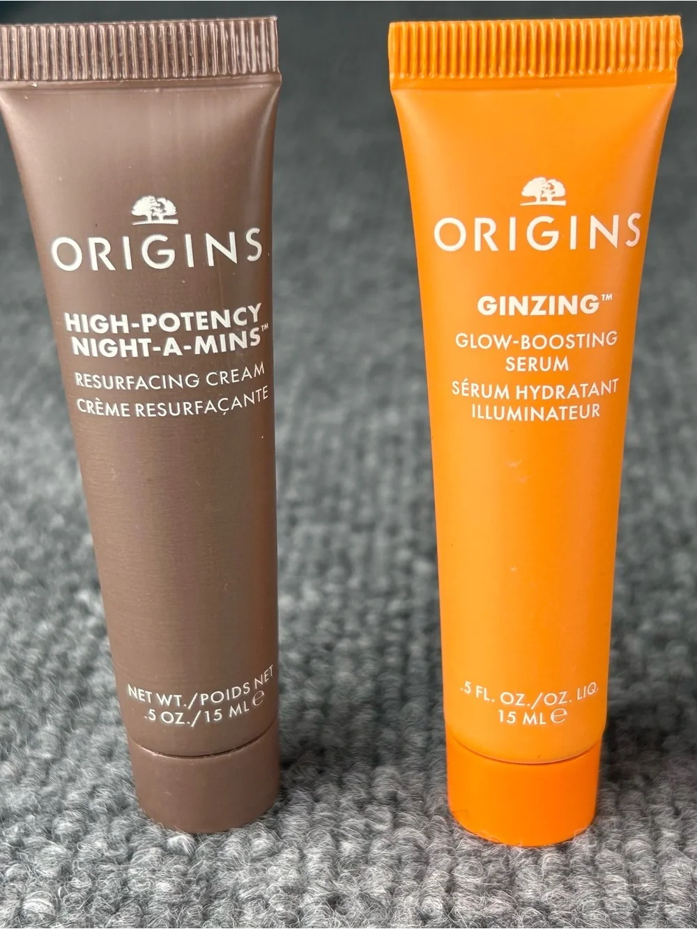 Origins 4 Pc Mini Travel Ginseng Eye Cream Serum Rich Cream Night Resurfacing